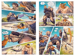 Sample content 3_Percy Jackson and the Olympians The Sea of Monsters The Graphic Novel (paperback)