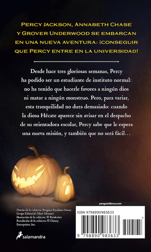 Sample content_Percy Jackson y los dioses del Olimpo: La diosa de tres cabezas / Wrath of the Triple Goddess. Percy Jackson and the Olympians