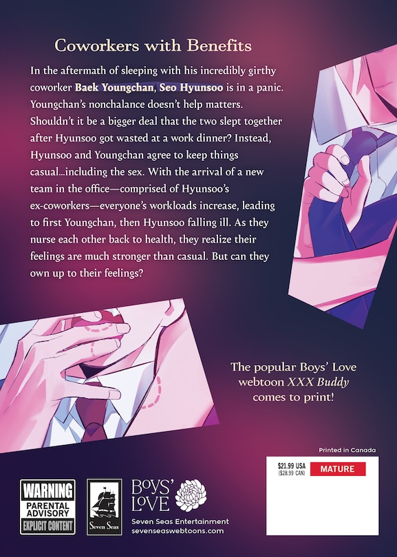 Back cover_Perfect Buddy (The Comic / Manhwa) Vol. 3