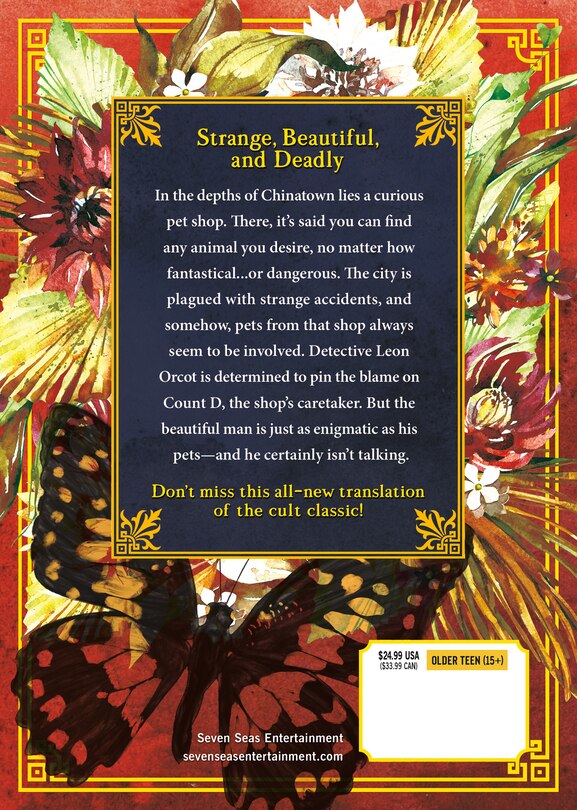 Back cover_Pet Shop of Horrors: Collector's Edition Vol. 1