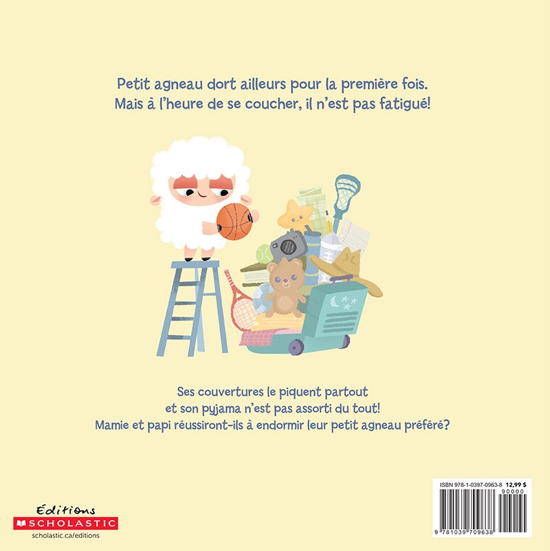 Couverture arrière_Petit agneau dort chez mamie et papi