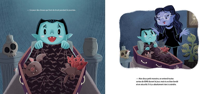 Sample content_Petit vampire a peur de dormir