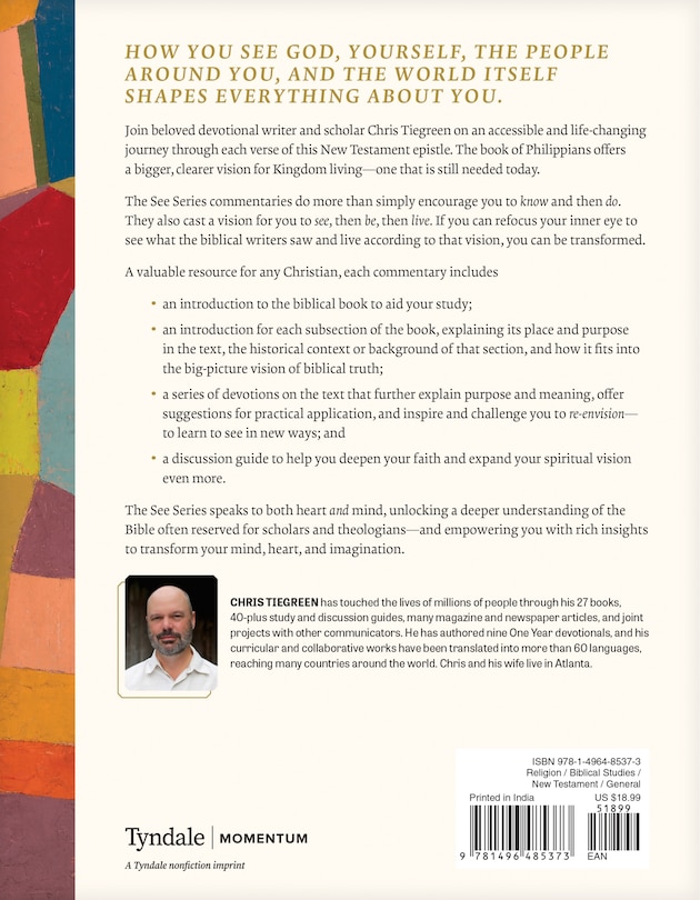 Couverture arri&egrave;re_Philippians: A Devotional Commentary