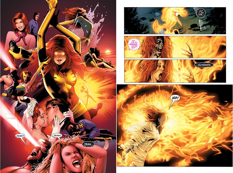 Aperçu du contenu 3_PHOENIX: THE DEATH & REBIRTH OF JEAN GREY OMNIBUS