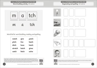 Sample content_Phonic Books Dandelion Launchers Extras Stages 16-20 Reading and Writing Activities