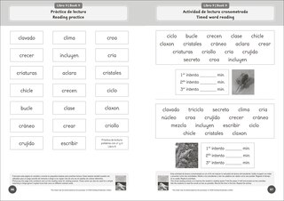 Aper&ccedil;u du contenu_Phonic Books Dandelion Mundo Spanish Decodables Set 3 Activities
