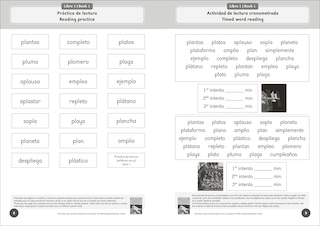 Aper&ccedil;u du contenu 5_Phonic Books Dandelion Mundo Spanish Decodables Set 3 Activities