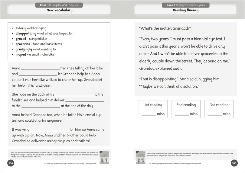 Aperçu du contenu_Phonic Books Dandelion Readers Level 5 Prefixes and Suffixes Activities