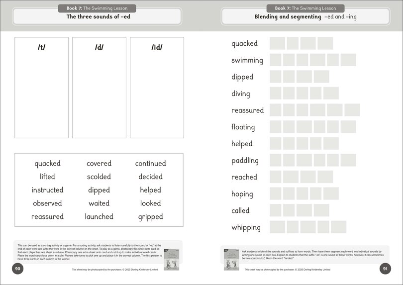 Aperçu du contenu 3_Phonic Books Dandelion Readers Level 5 Prefixes and Suffixes Activities