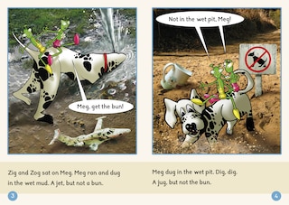 Sample content 2_Phonic Books Dandelion Readers Set 2 Units 1-10 Sam and Tim (Alphabet Code Blending 4 and 5 Sound Words)