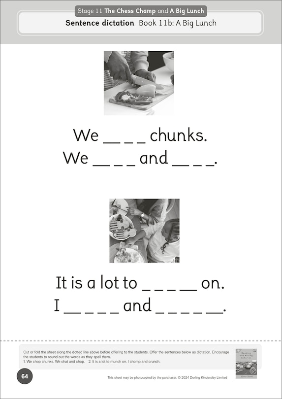 Aper&ccedil;u du contenu_Phonic Books Dandelion World Extras Stages 8-15 Activities