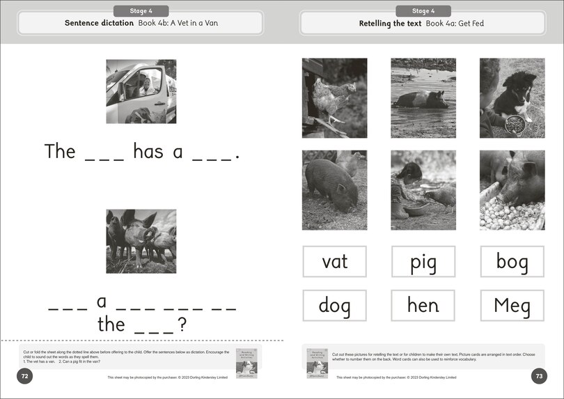 Sample content_Phonic Books Dandelion World Reading and Writing Activities for Stages 1-7 (Alphabet Code)