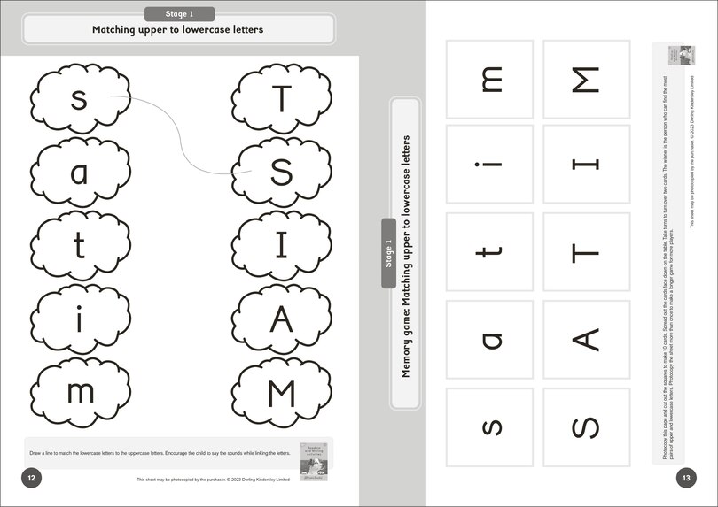 Sample content 3_Phonic Books Dandelion World Reading and Writing Activities for Stages 1-7 (Alphabet Code)