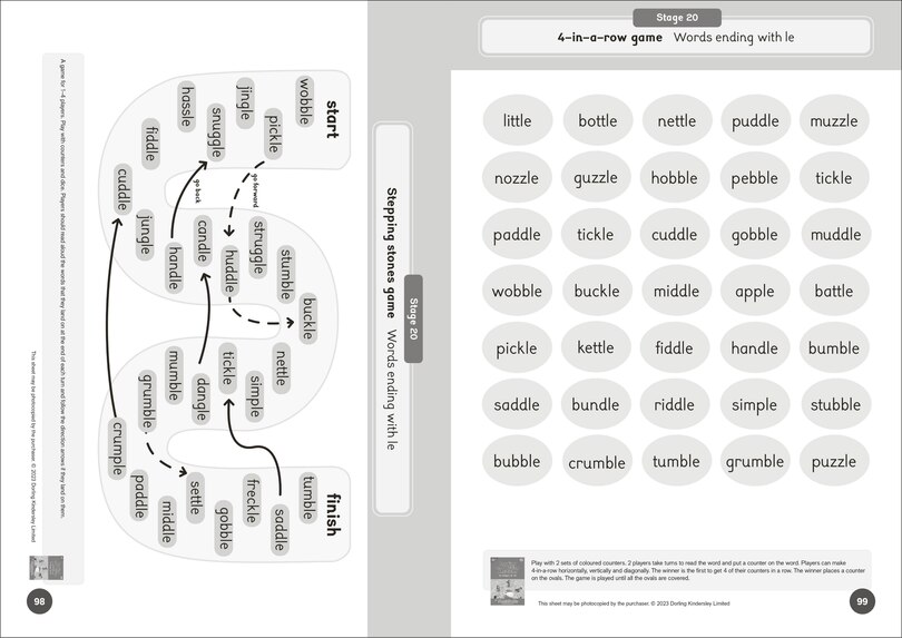 Aperçu du contenu 3_Phonic Books Dandelion World Reading and Writing Activities for Stages 16-20 ('tch' and 've', Two-Syllable Words, Suffixes -ed and -ing and Spelling <le>)