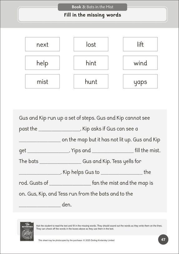 Sample content 3_Phonic Books Get Out of the Game Activities