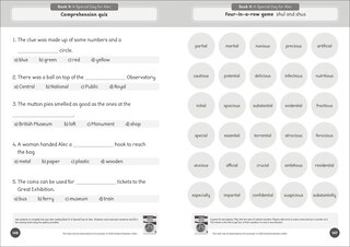 Aper&ccedil;u du contenu_Phonic Books Lost in London Activities