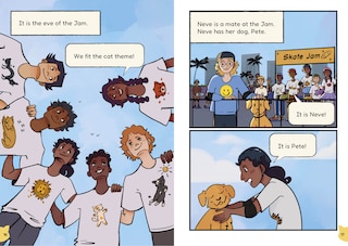 Aper&ccedil;u du contenu 3_Phonic Books Sun Cats 2 Graphic Novel