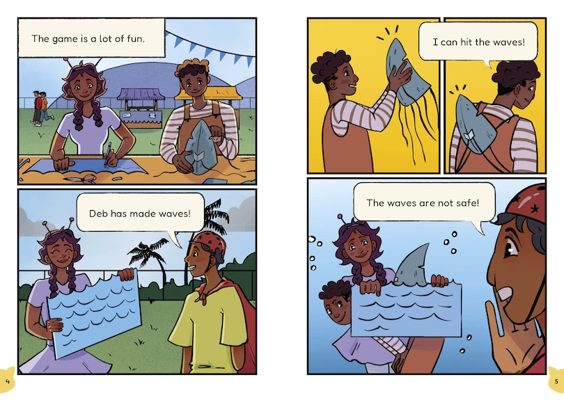 Aper&ccedil;u du contenu 4_Phonic Books Sun Cats 2 Graphic Novel