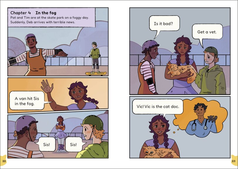Sample content 2_Phonic Books Sun Cats Graphic Novel