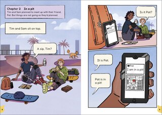 Sample content 3_Phonic Books Sun Cats Graphic Novel