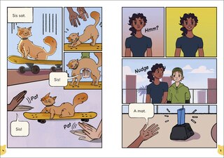 Sample content 4_Phonic Books Sun Cats Graphic Novel