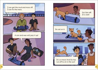Sample content 5_Phonic Books Sun Cats Graphic Novel