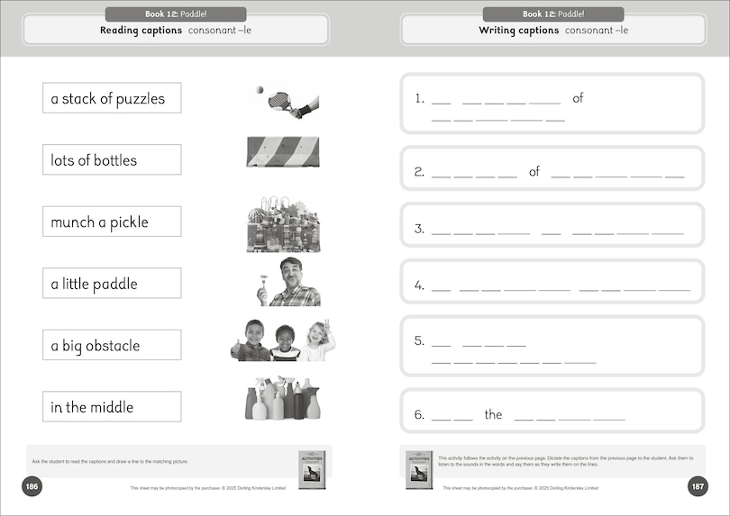 Aperçu du contenu_Phonic Books The Fact Files 1 Activities