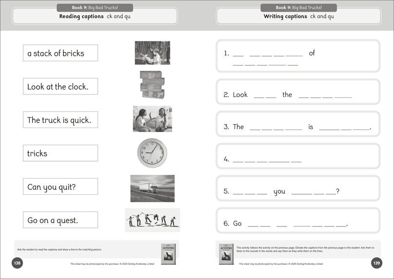 Aperçu du contenu 2_Phonic Books The Fact Files 1 Activities