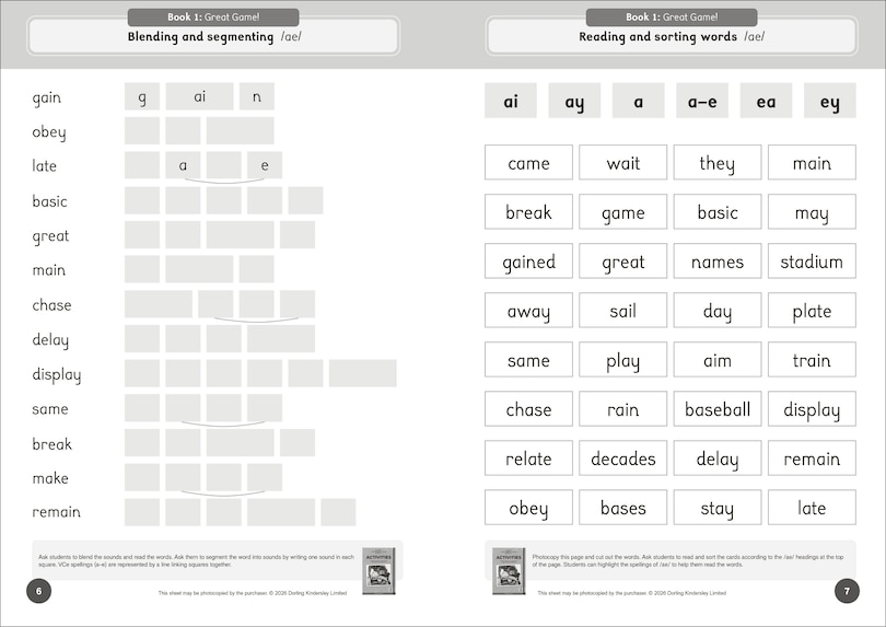 Aper&ccedil;u du contenu 5_Phonic Books The Fact Files 3 Activities