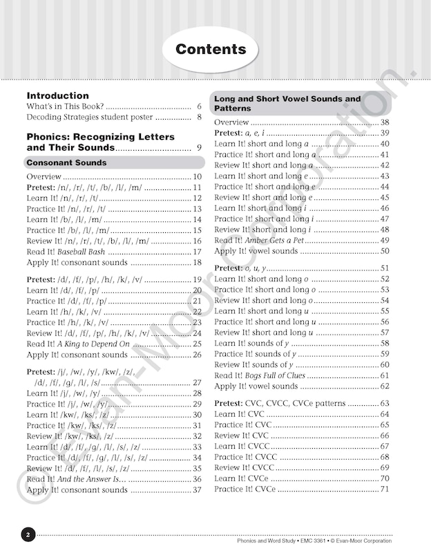 Aperçu du contenu_Phonics and Word Study for Struggling Readers, Grade 4 - 6 + Teacher Resource