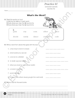 Aperçu du contenu 4_Phonics and Word Study for Struggling Readers, Grade 4 - 6 + Teacher Resource