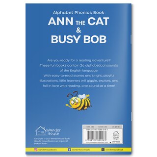 Aper&ccedil;u du contenu 5_Phonics Book 1 : Ann the Cat & Busy Bob