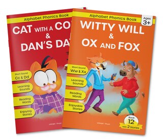 Aper&ccedil;u du contenu 3_Phonics Book 12 : Witty Will & Ox and Fox