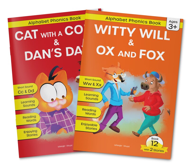 Aper&ccedil;u du contenu 3_Phonics Book 12 : Witty Will & Ox and Fox