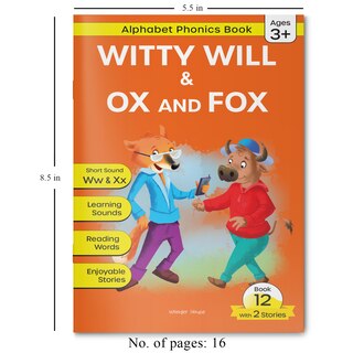 Aper&ccedil;u du contenu 4_Phonics Book 12 : Witty Will & Ox and Fox