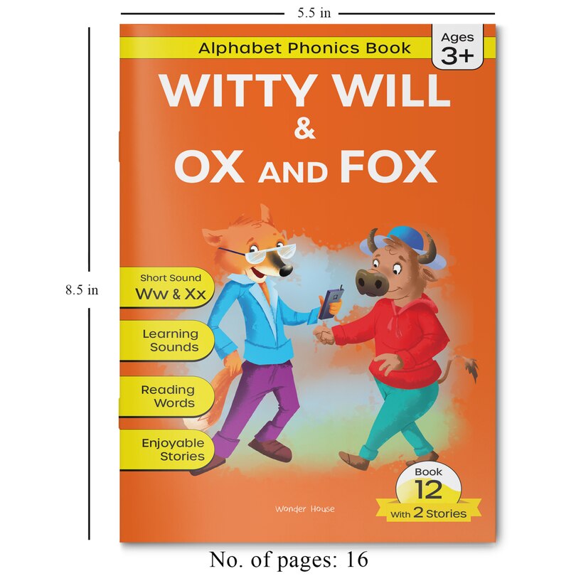 Aper&ccedil;u du contenu 4_Phonics Book 12 : Witty Will & Ox and Fox
