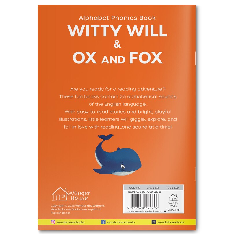 Aper&ccedil;u du contenu 5_Phonics Book 12 : Witty Will & Ox and Fox