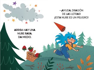 Sample content_PHONICS IN SPANISH - Ana, el dragón y la nube aspirador / Ana, the Dragon, and t he Vacuum Cleaner Cl oud. The Letters Dragon 1