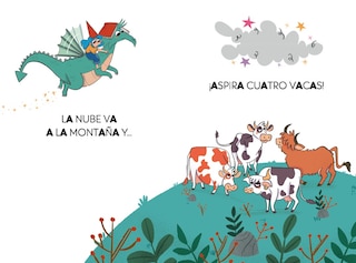 Sample content 3_PHONICS IN SPANISH - Ana, el dragón y la nube aspirador / Ana, the Dragon, and t he Vacuum Cleaner Cl oud. The Letters Dragon 1