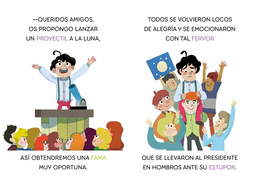 Aperçu du contenu_PHONICS IN SPANISH-Aprende a leer con Verne: Viaje a la Luna / PHONICS IN SPANIS H - Journey to the Moon