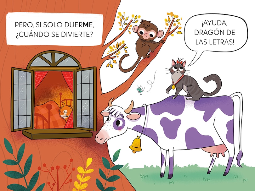 Sample content_PHONICS IN SPANISH - Una marmota muy dormilona / PHONICS IN SPANISH - A Very Sleepy Marmot