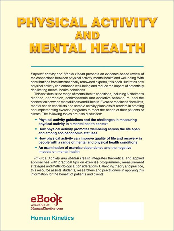 Back cover_Physical Activity And Mental Health