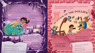 Aper&ccedil;u du contenu_Pick a Story: A Monster Princess Shark Adventure