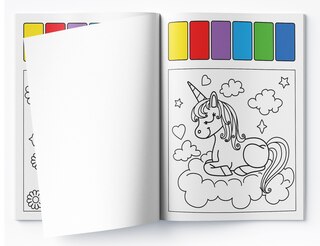 Aper&ccedil;u du contenu_Pick and Paint Coloring Activity Book&nbsp;For Kids: Vehicles