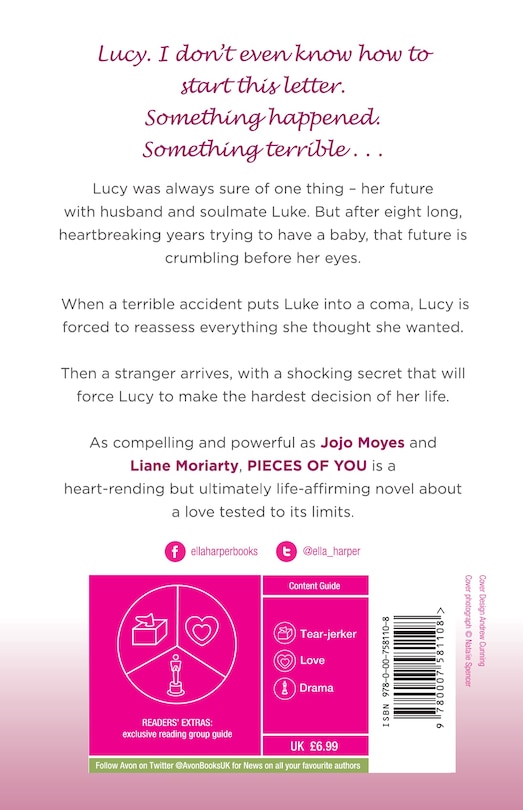 Couverture arri&egrave;re_Pieces Of You