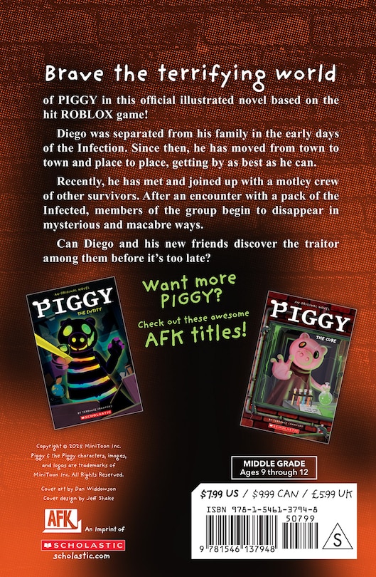 Back cover_Piggy: Traitor