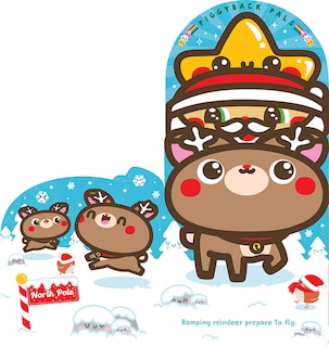 Aperçu du contenu 3_Christmas Cuties: A Shaped Holiday Board Book with Foil (Adorable Christmas Gift or Stocking Stuffer) (Piggyback Pals)