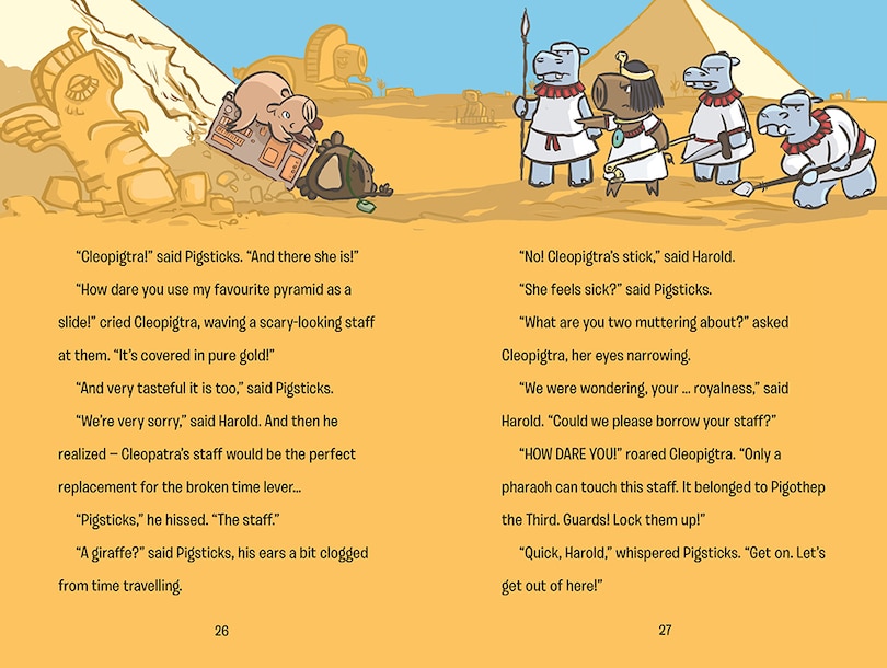 Sample content_Pigsticks And Harold Lost In Time!