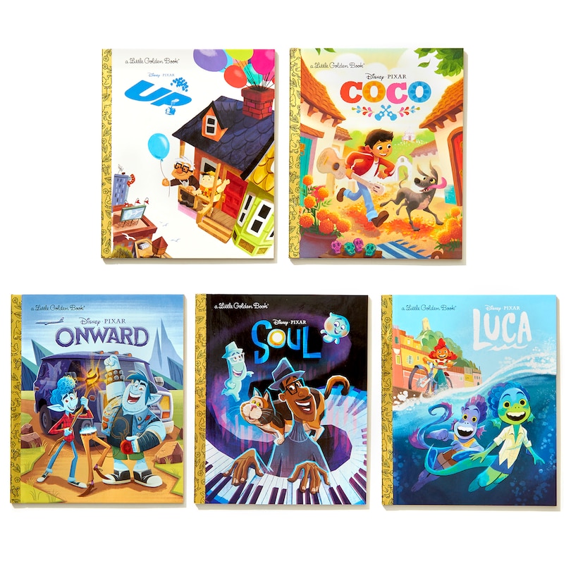 Sample content_Pixar Little Golden Book Library (disney/pixar)