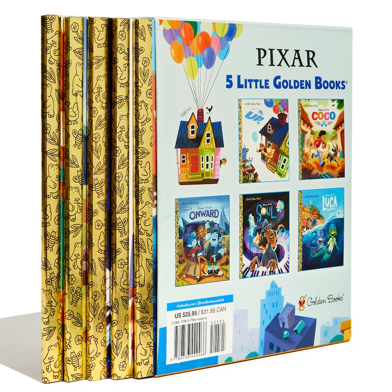 Sample content 4_Pixar Little Golden Book Library (disney/pixar)